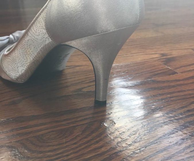High Heels can Damage Wood Floors | Woodwright